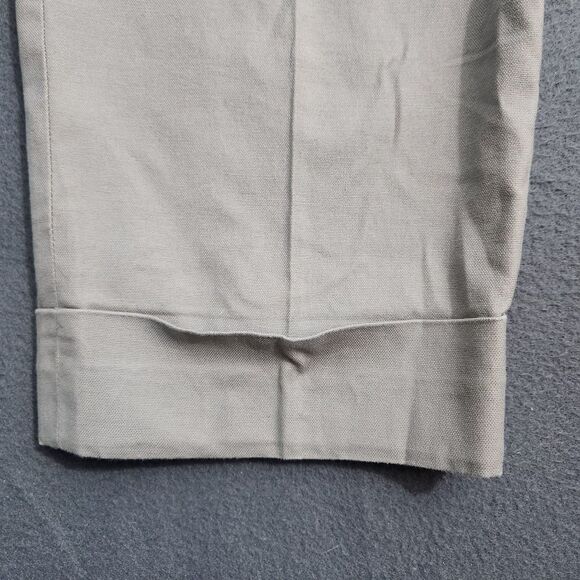 Ann Taylor Women 10 Brown Signature Cuffed Pants - Picture 3 of 10